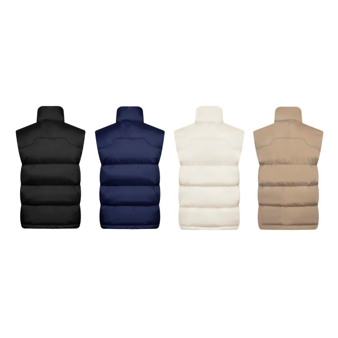 P460 White background picture [Popular in winter] Style number: 25118# Color: Black/Navy/Apricot/Sand Brown Size: S-XL - Ralph Lauren/Ralph Lauren 2025FW Popular winter items stand-up collar multi-zip three-proof GorHam vest down vest - 0.15 grid nylon coating on the face for light three-proof built-in 360T anti-drilling velvet coated gallbladder - corn tooth high-quality resin zipper Five large and small partition zippers on the whole body. Separate mold opening - original mold opening with originality. Full set of customized accessories. 100% detail processing - RL Ralph Lauren classic best-selling small label down vest. Best-selling offline in North America and out of stock all year round. Black and blue basic two-color. 25 new with apricot brown two-color. Simple and versatile. Double internal and external zippers. Very practical. Elastic elastic cord at the hem. Free elastic adjustment. 350 grams of zoned down filling. Warm and comfortable. Warm for winter.
